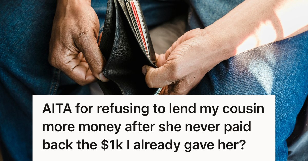 opening an empty wallet