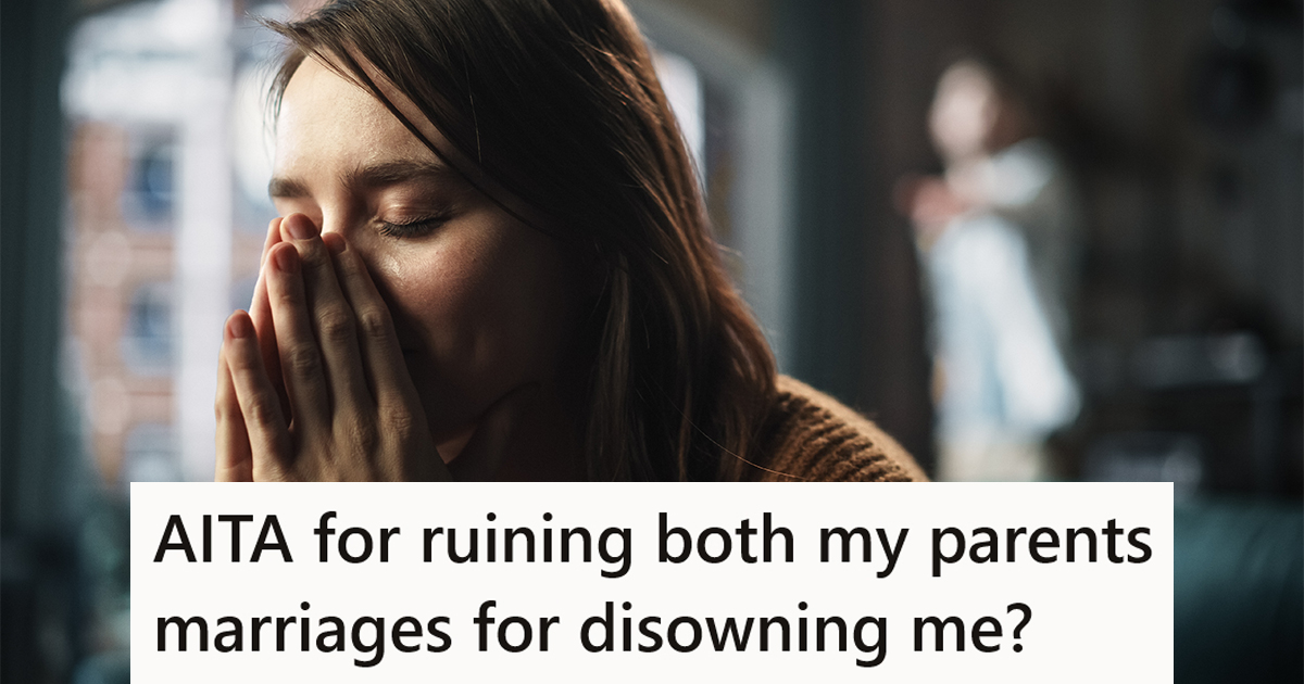 Born Via An Affair And Raised By Her Grandparents, Shes Getting Very Delayed Revenge On Her Parents For Abandoning Her upset woman with her hands on her face