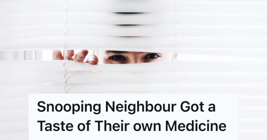 person peaking through window blinds