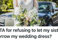 Bride Stuns Her Sister By Stating She Wants To Wear Her Sister’s Exact Wedding Dress, But The Surprise Doesn’t Go Over Well