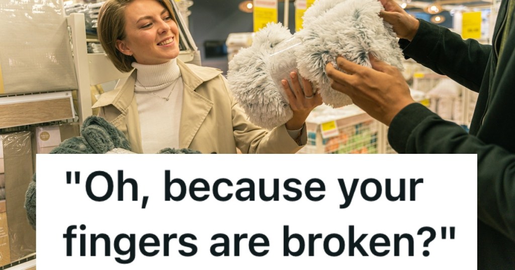 Rude Customer Making A Return Makes A Stunning Comment To Cashier, But The Cashier Does Not Comply