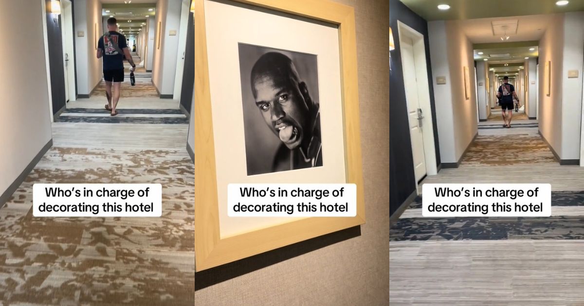 The Hallway of a Dallas Hilton