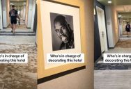 Travellers Were Just Heading To Their Rooms At This Hilton Hotel, When Suddenly They Received A Shaq Attack