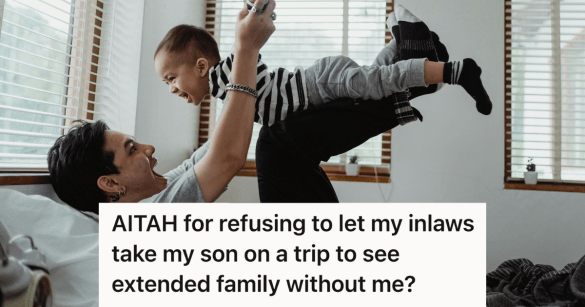 single father playing with his son