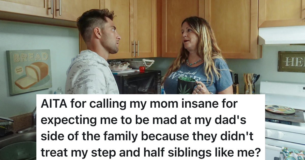 Mom Expects Late Husband’s Family To Embrace Her New Kids, But Her Son Calls Her Out And Sparks A Blowout teen son and mother arguing in the kitchen