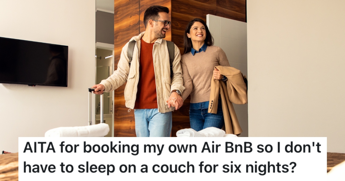 couple in a hotel room