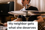 Nasty Neighbor Demanded They Stop Sitting In A Squeaky Chair, So They Maliciously Complied By Playing The Drums