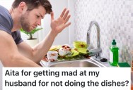 Unemployed Husband Won’t Do The Dishes, So She Got Angry And It Started A Fight