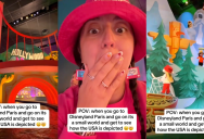 A Traveler Shared How America Is Depicted At Disneyland Paris
