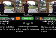 Her Manager Called The Cops And Sent Them To Her House After She Didn’t Show Up For Work One Day