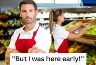 Store Was Not Legally Allowed To Sell Alcohol After 8pm, But One Customer Seemed To Think All She Had To Do Was Enter The Store Before 8pm