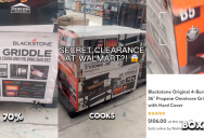 A Walmart Shopper Found A Blackstone Grill On Sale For A Very Low Price