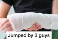 He Got Jumped By Three Kids At School, But He Made Sure One Of Them Ended Up With A Broken Hand