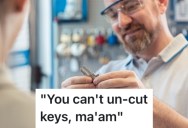 A Pushy Customer Wanted A Refund From A Locksmith, But He Wasn’t Having It