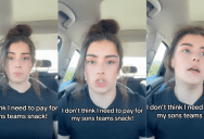 A Mom Didn’t Buy Snacks For Her Son’s Baseball Team And The Other Parents Shunned Her