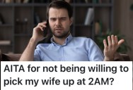 His Wife Likes To Party With Her Girlfriends, But He Told Her He’d No Longer Pick Her Up After Midnight