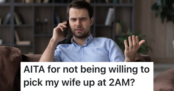 man talking on a phone