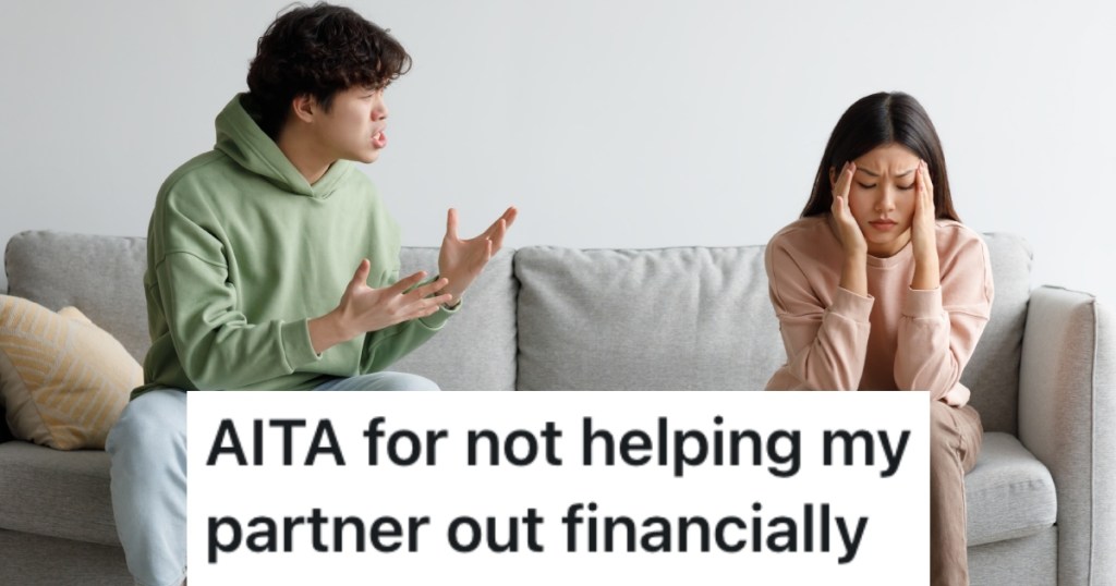 man arguing with a woman