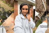 Homeowner Thinks She Found Oil In Her Backyard After A Strong Storm. – ‘Who do I call for that?’