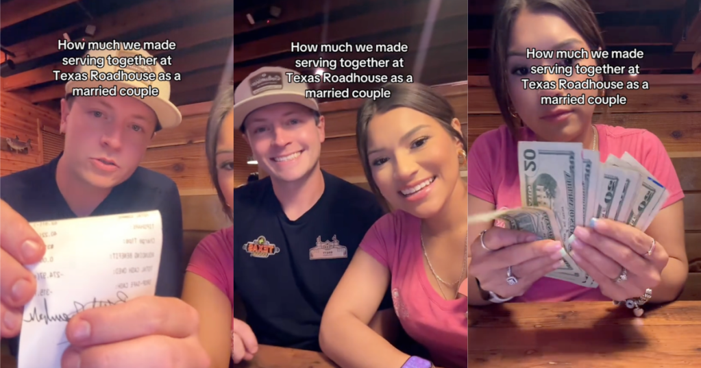 couple talking about their jobs