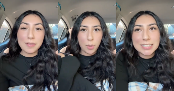 woman talking about getting her car tinted