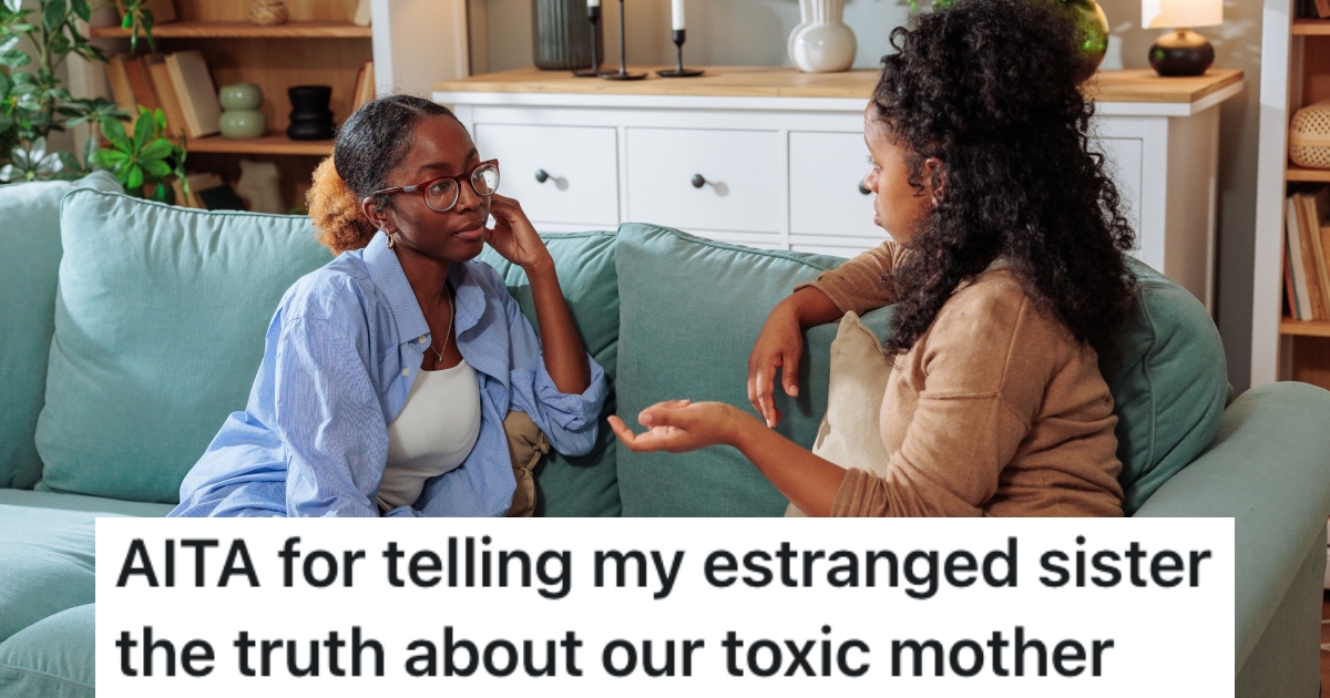 two women having a conversation