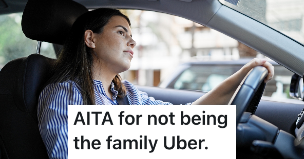 woman sitting in a car