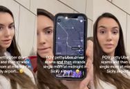 Uber Driver Tried To Sneak In A Big Upcharge At The Airport, And Then Just Pretended To Take Her To Her Hotel