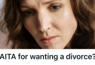 Her Husband Refused To Lift A Finger Around The House, So She Started Wondering If Divorce Was Her Only Way Out