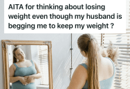 Her Husband Loved Her Unconditionally Despite Her Weight Gain, But Her Family’s Toxic Comments Made Her Feel Insecure