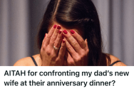 His Stepmother Gave A Heartfelt Toast About Their Blended Family, But One Scorned Stepson Shattered The Illusion By Reminding Her How She Broke Up His Family With An Affair
