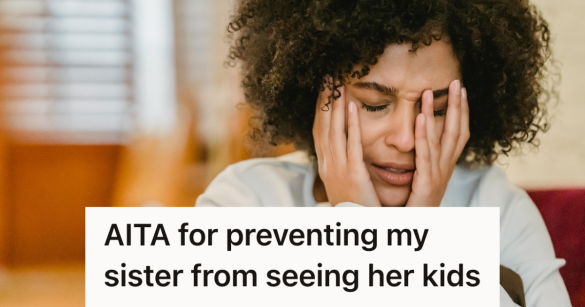 woman looking stressed with hands on head