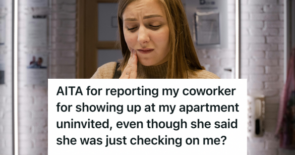 woman stressed holding her face