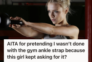 Woman Felt Rushed By Another Gym-Goer Waiting To Use The Equipment, So Instead Of Being Considerate She Decided To Stall Out Of Spite