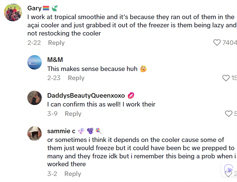 07  57 27 She Just Wanted An Acai Bowl, But She Was Told It Would Be Delayed Gratification