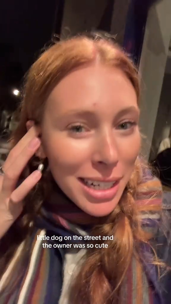 Killy with a dog card