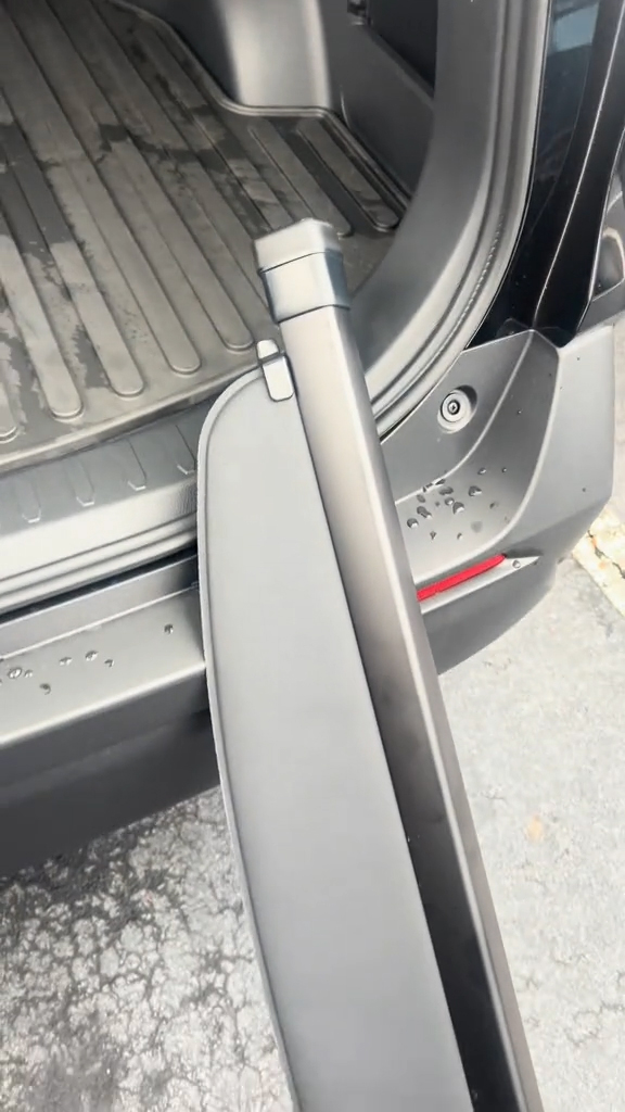 The trunk of a Rav 4