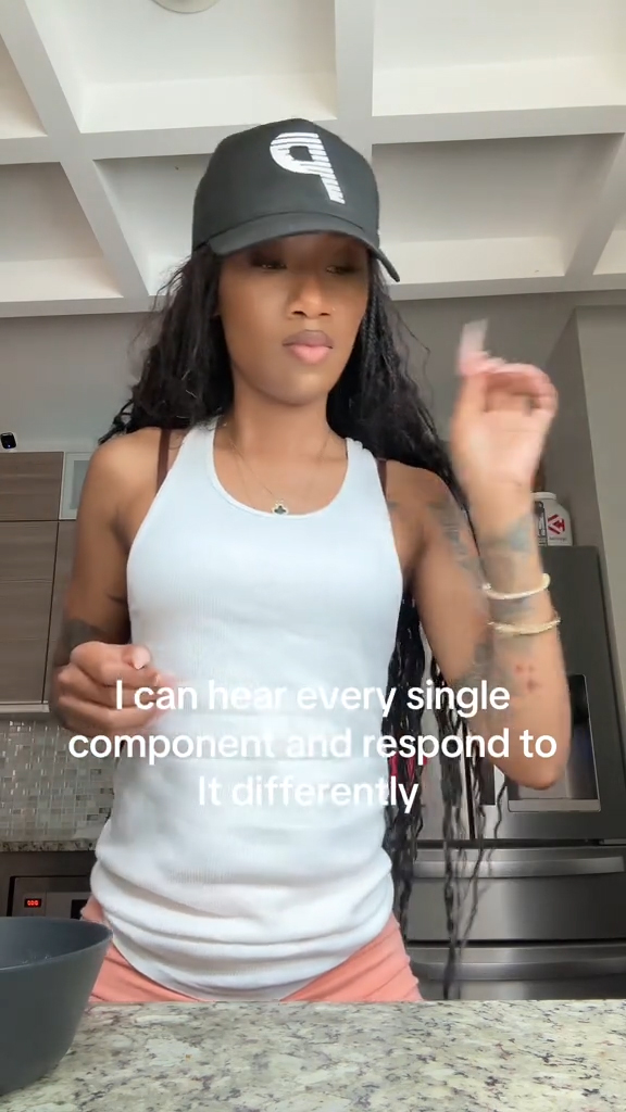 Brelle demonstrating polyphonic perception