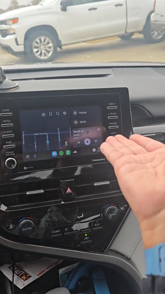 Keith Bowman in a Toyota Camry