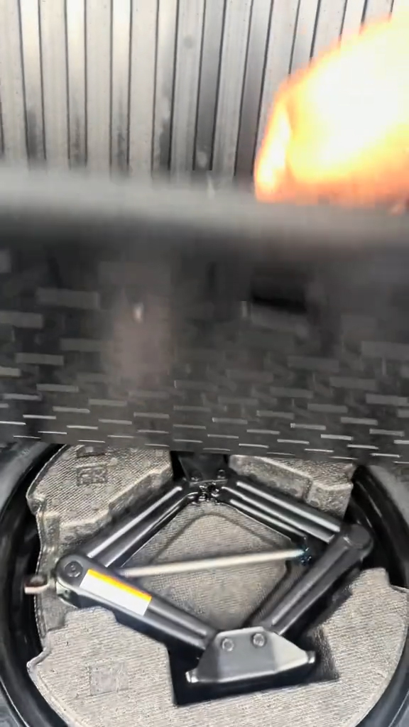 The trunk of a Rav 4