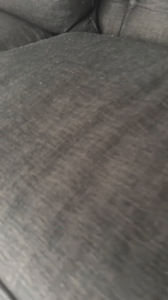 Kristin Huges in her living roo