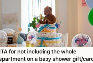 Office Worker Set Up A Collection For A Baby Shower Gift, But She Wasn’t Prepared For The Backlash From Those Who Didn’t Want To Be Involved