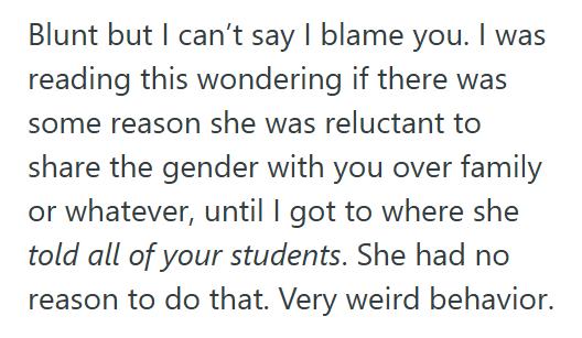 Baby Gender Friend Made A Huge Deal About Keeping Her Baby’s Gender A Secret, So When She Tried It Again, This Woman Told Her She Didn’t Care