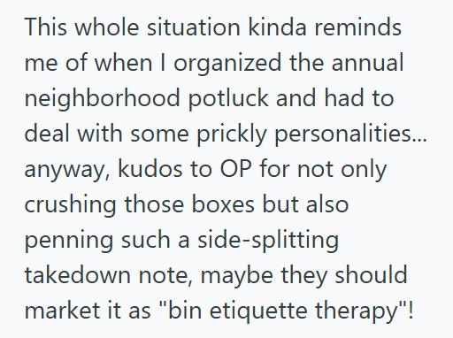 Bin Etiquette Tenant Refused To Break Down Boxes For Recycling, So This Neighbor Left A Public Note That Made Her Move Out