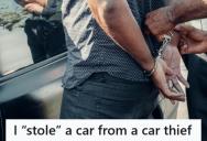 Car Thieves Tried To Steal His Honda Civic, But They Fled On Foot When He Claimed Their Getaway Car As His Own