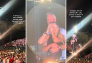 Coldplay Fans Posted A Video From The First Concert After The CEO And Head Of HR Affair Scandal And It’s Definitely Different