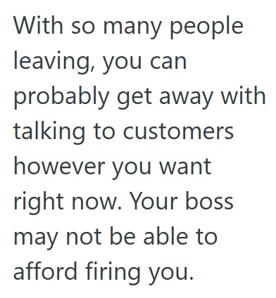 Comment 2 115 Customer Finally Pushed This Retail Worker Too Far, So They Snapped And Told The Customer Off