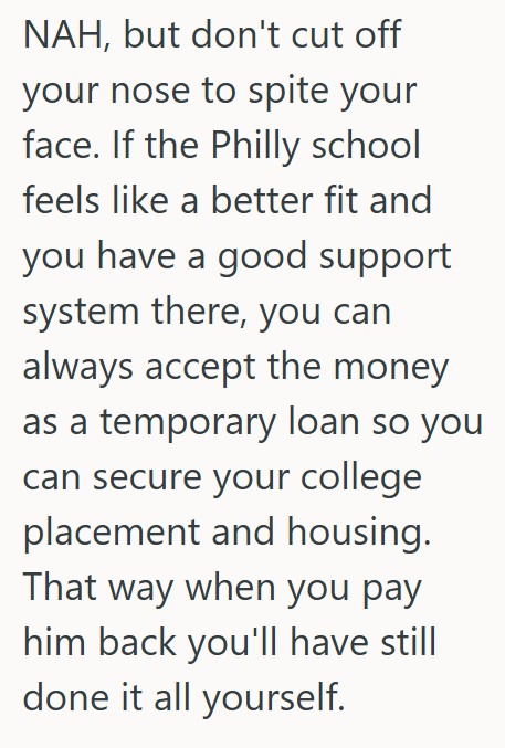 Comment 2 78 Student Needed $500 For University Housing, But When Her Boyfriend Offered To Cover It, She Refused