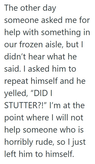 Comment 4 103 Customer Finally Pushed This Retail Worker Too Far, So They Snapped And Told The Customer Off