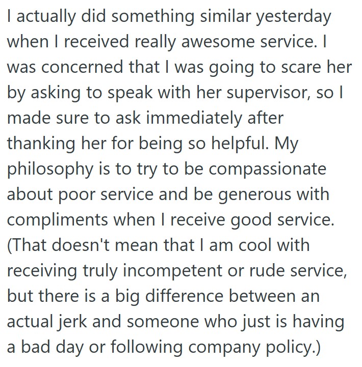 Comment 4 108 Cashier Learned That Sometimes When A Customer Demands To Speak To Your Supervisor It Can Be A Good Thing